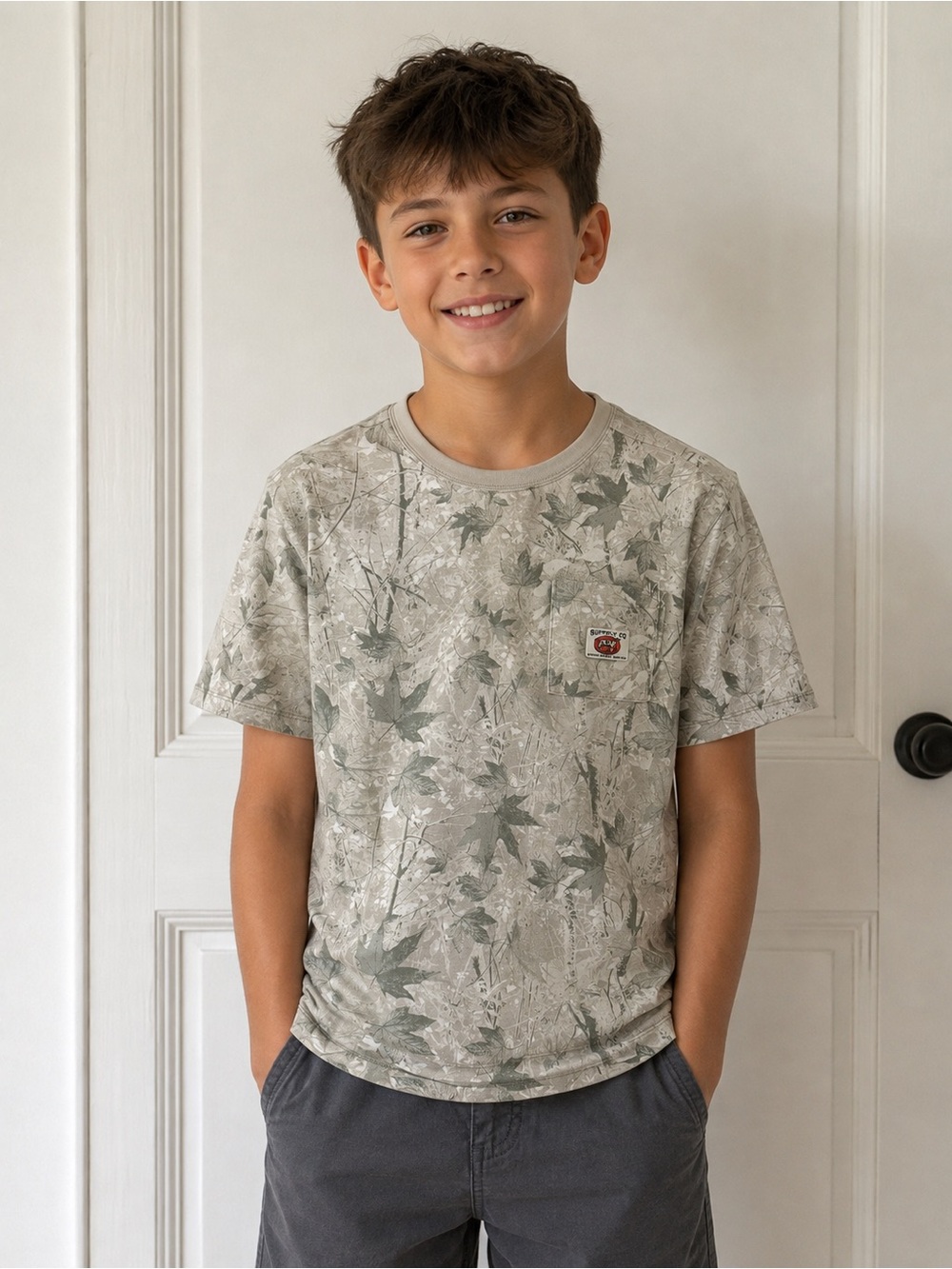 Old navy supply co. Oversized Camo shirt